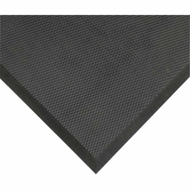 Notrax Posture 425 st�m�tte - 51x60cm Sort Nitril aflastningsm�tte