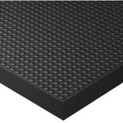 Notrax ESD m�tte Skywalker 452 PUR - 65x95cm Sort nitril Antistatisk m�tte