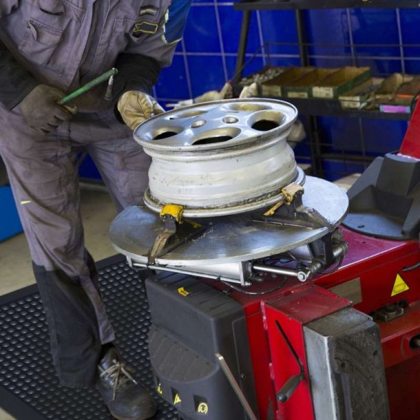 Notrax arbejdsm�tte Skystep 456 - 90x120cm sort nitril st�m�tte