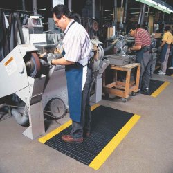 Notrax arbejdsmtte 479 Cushion Trax 479 - 91x150cm Gr PVC mtte