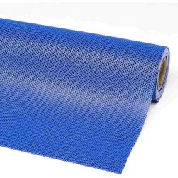 Notrax vdrumsmtte grip-Walker Lite 538 - 122cm x 12,2 meter bl PVC mtte p rulle