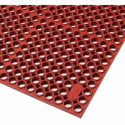 Notrax f�devarem�tte Sanitop Deluxe 563 - 91x152cm sort dr�nm�tte