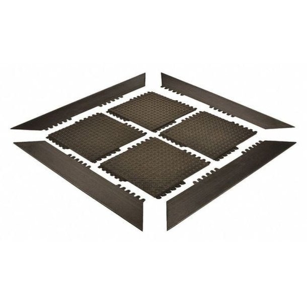 Notrax De-Flex Ramp system 571 Male - 91cm gul sikkerhedskant (16x121cm)