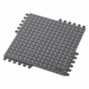 Notrax modulr svejsemtte De-Flex 575FR - 45x45cm sort Nitril flisemtte