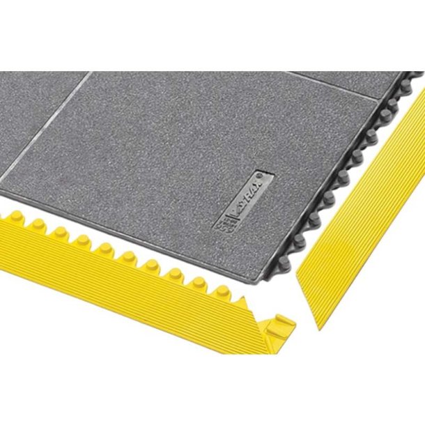 Notrax modulr svejsemtte Cushion Ease Solid 656 - 91x91cm gr nitril mtte