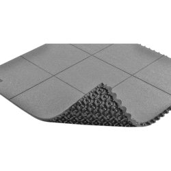 Notrax modulr svejsemtte Cushion Ease Solid 656 - 91x91cm gr nitril mtte