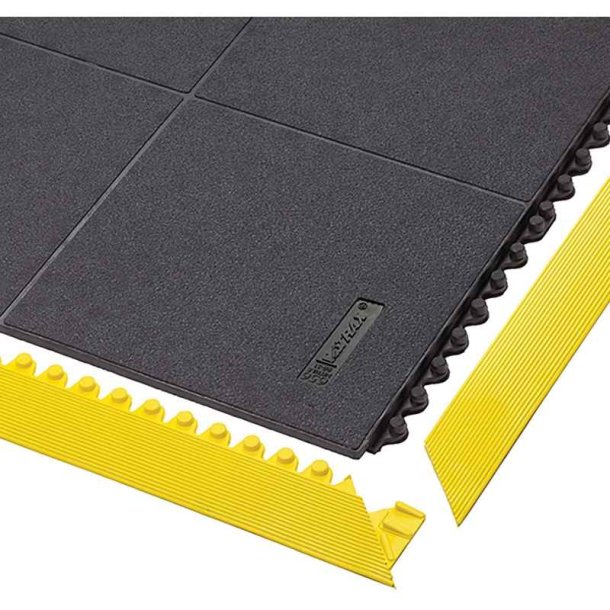 Notrax modulr svejsemtte Cushion Ease Solid 856FR - 91x91cm nitril mtteflise