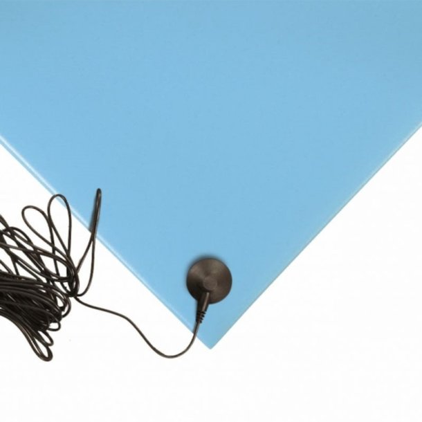 Notrax ESD bordmtte POP 827 - 60cm bl antistatisk mtte p meterml (pr. cm)