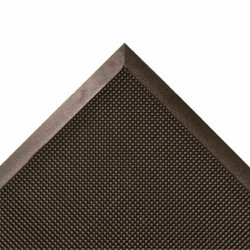 Notrax udend�rs m�tte Rubber Brush 345 - 60x80cm sort gummi m�tte