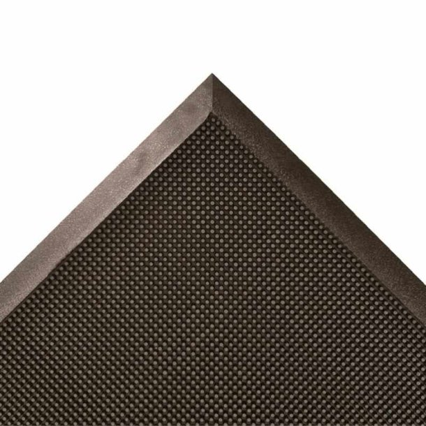 Notrax udend�rs m�tte Rubber Brush 345 - 60x80cm sort gummi m�tte