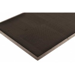 Notrax udend�rs m�tte Rubber Brush 345 - 60x80cm sort gummi m�tte