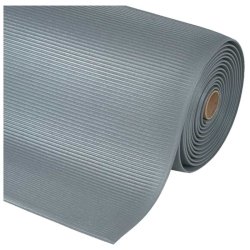 Notrax arbejdsmtte Crossrib Sof-Tred 406 - 91cm x 18,3 meter Gr Vinylmtte rulle