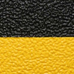 Notrax 411 Sof-Tred arbejdsm�tte - 122cm Sort/Gul Skumm�tte meterm�l (pr. cm)