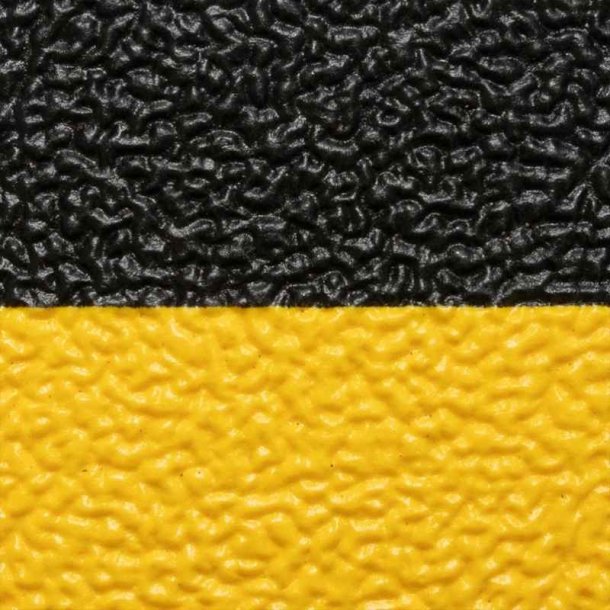 Notrax 411 Sof-Tred arbejdsm�tte - 122cm Sort/Gul Skumm�tte meterm�l (pr. cm)