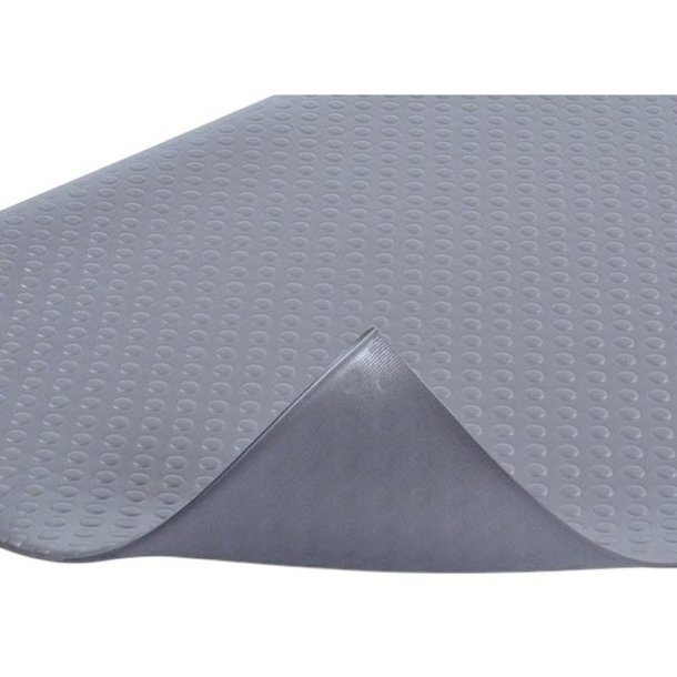 Notrax arbejdsmtte 417 Bubble Sof-Tred - 122cm x 18,3 meter Gr Vinylmtte rulle