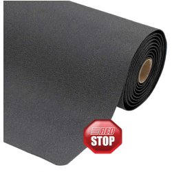 Notrax svejsem�tte 480 Pebble Trax - 60cm Sort Gummim�tte meterm�l (pr. cm)