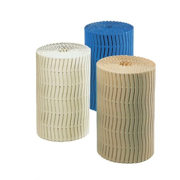 Notrax vdrumsmtte 535 Soft-Step - 60cm x 15 meter hvid Polyethylen mtte p rulle