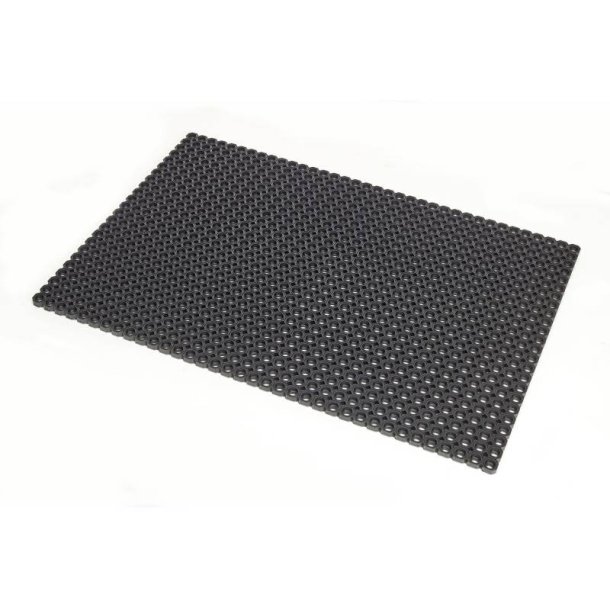 Notrax udendrs mtte Oct 564 - 50x100cm sort gummi Drnmtte