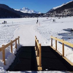 Notrax udendrs mtte Oct-O-Mat 564 - 100x150cm sort gummi Drnmtte