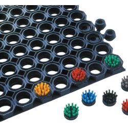 Notrax Oct-O-Mat brstehoveder 564B - 10 stk. gr Brster til mtter