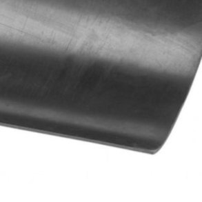 Notrax beskyttelsesmtte 742 Table Tac P3 - 3mm x 100cm - 10 meter sort tynd gummimtte