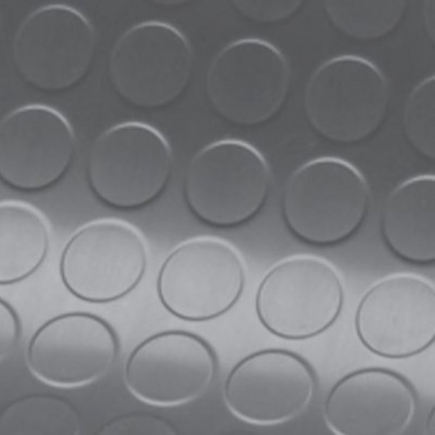 Notrax beskyttelsesmtte 745 Dots - 3mm x 100cm - 10 meter tynd gr gummimtte