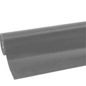 Notrax beskyttelsesmtte 750 Rib - 3mm x 100cm tynd gr gummimtte Meterml (pr. cm)