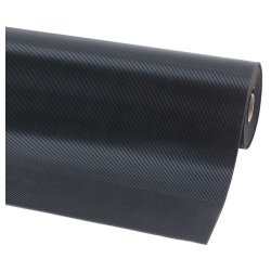 Notrax beskyttelsesmtte 757 Rib - 3mm x 100cm tynd gummimtte Meterml (pr. cm)