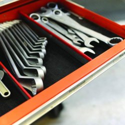 Notrax beskyttelsesmtte 757 Rib - 3mm x 100cm tynd gummimtte Meterml (pr. cm)