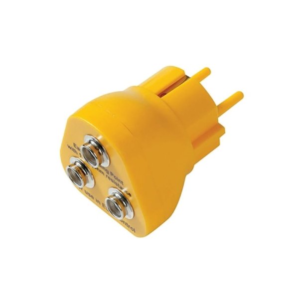 Notrax ESD jordforbindelsesstik - Flles antistatisk jordstik