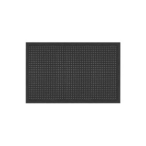 Notrax udendrs mtte Rubber Brush 345 - 60x80cm sort gummi mtte