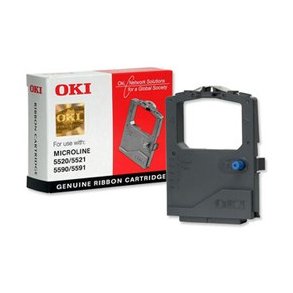 OKI Original farvebnd - ML5500/ML5520/5590/5591 - Sort Ribbon