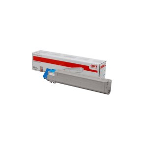 OKI original toner - C9655 - Cyan - 22000 sider