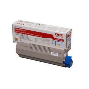 OKI original toner - C5650/5750 - cyan - 2000 sider