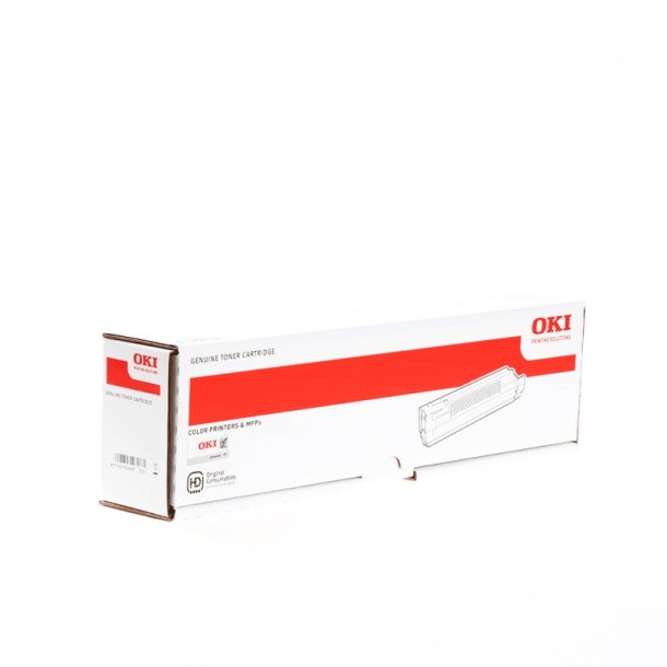 OKI original toner - C810/C830 - Sort - 8000 sider