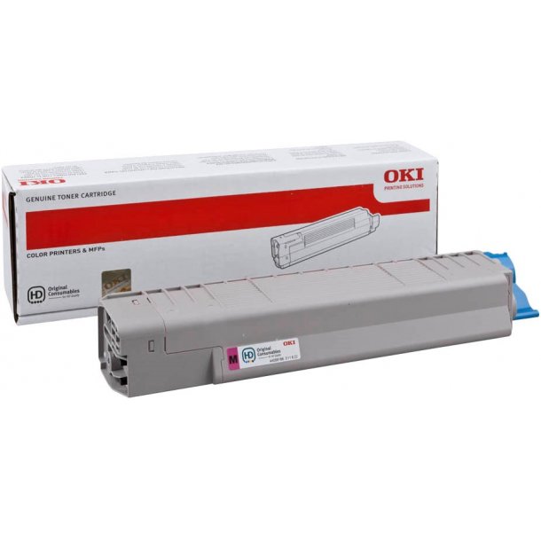 OKI original toner - MC851/861 - magenta - 7300 sider