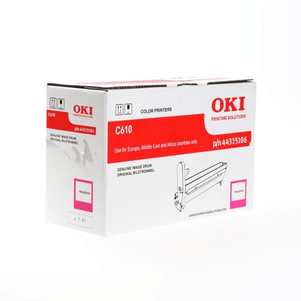 OKI Original tromle - C610 - Magenta - 20000 sider