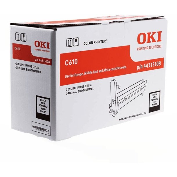 OKI Original tromle - C610 - sort - 20000 sider