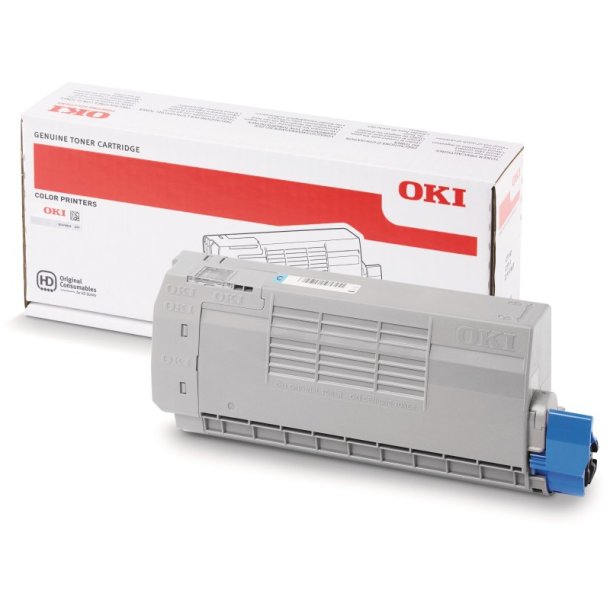 OKI original toner - C710/C711 - Cyan - 11500 sider