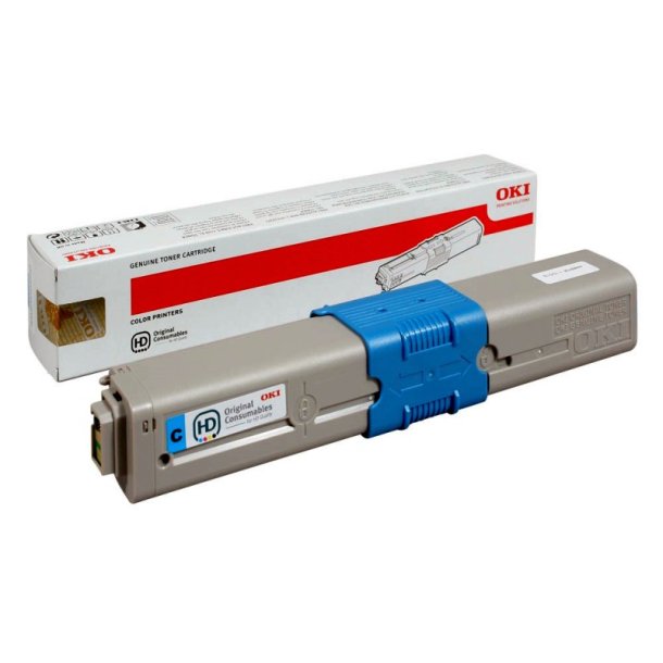 OKI original toner - C310/C330/C500 - cyan - 2000 sider