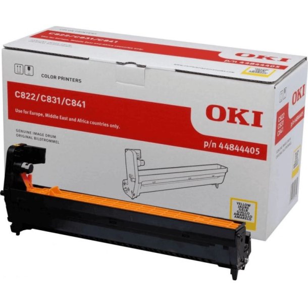 OKI Original tromle - C822/C831/C841 - Yellow - 30000 sider