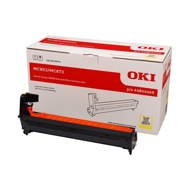 OKI original tromle - MC853/MC8773/MC883 - yellow - 30000 sider