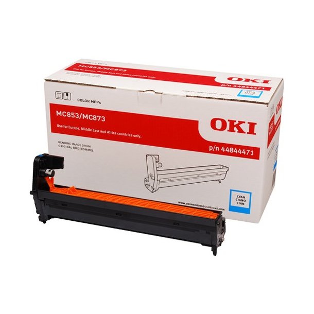 OKI original tromle - MC853/MC8773/MC883 - cyan - 30000 sider