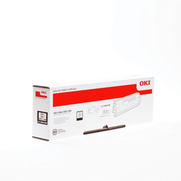 OKI original toner - C831/C841 - Sort - 10000 sider