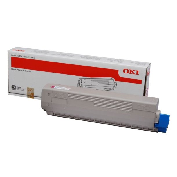 OKI original toner - C822 - magenta - 7300 sider