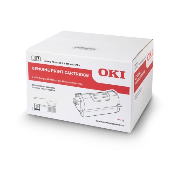 OKI original toner - MB770 - Sort - 36000 sider