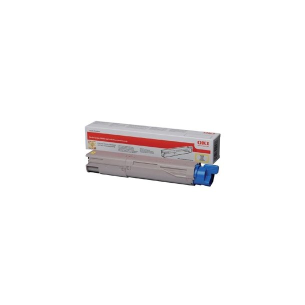 OKI original toner - MC853/MC8773/MC883 - yellow - 7300 sider