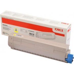 OKI original toner - C833/843 - yellow - 10000 sider