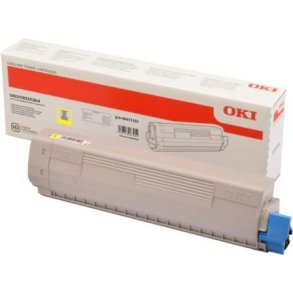 OKI original toner - C823/833/843 - yellow - 7000 sider
