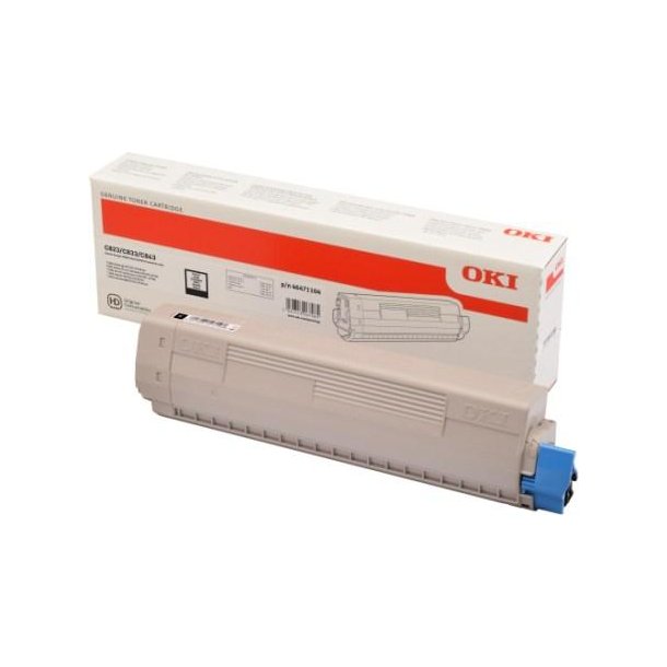 OKI original toner - C823/833/843 - sort - 7000 sider